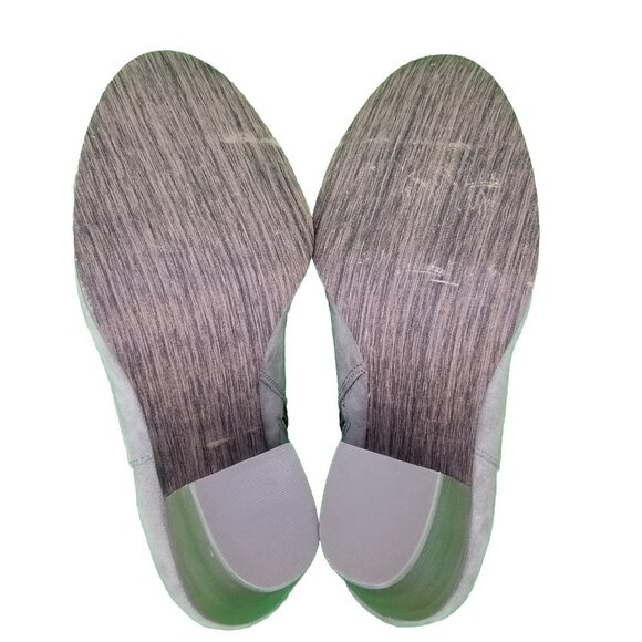 ✅Carlos Santana HARVEST Side Zip Heeled Western Ankle Booties Womens 7.5M Buckle - Picture 4 of 10